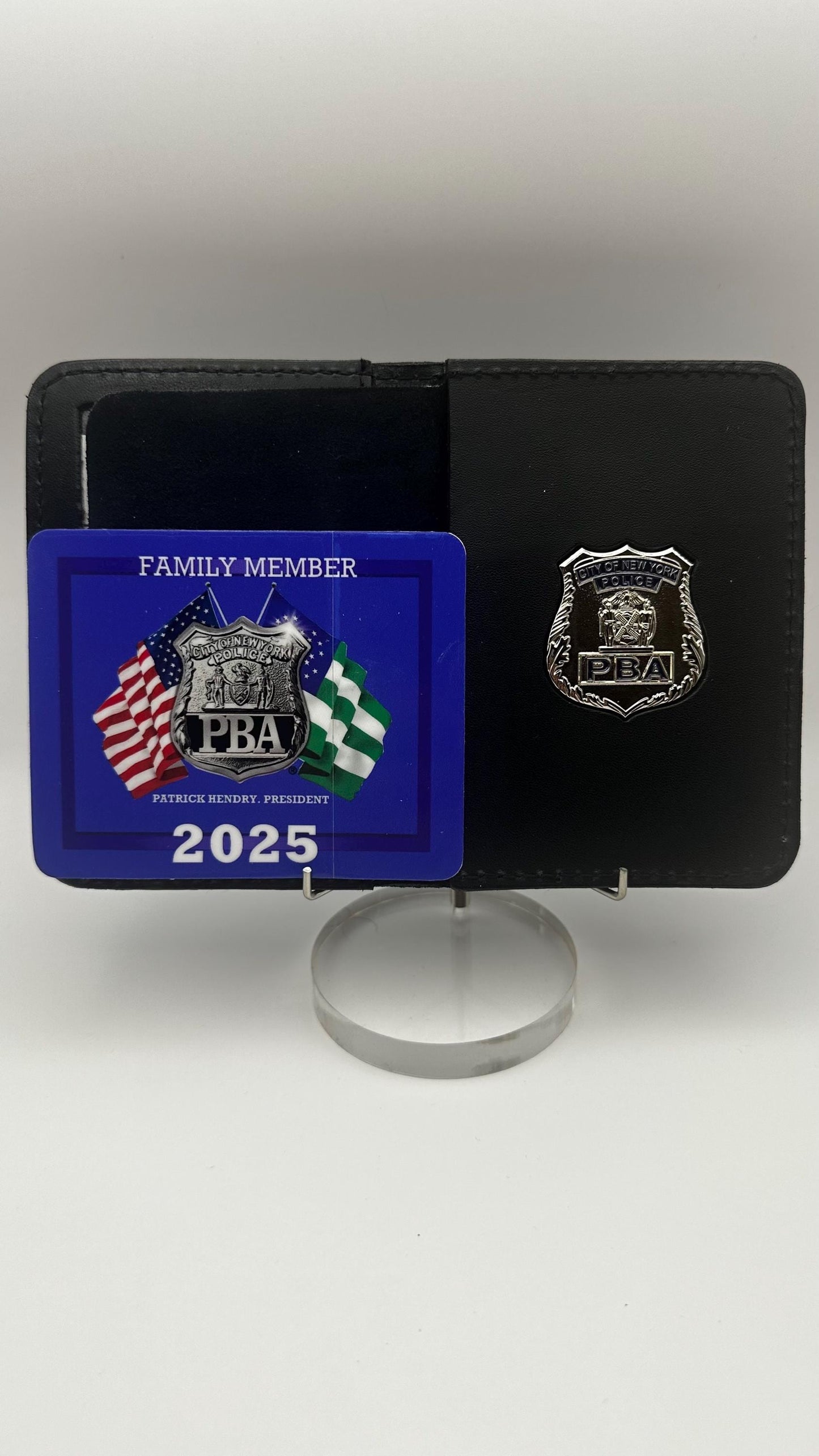 Windshield Badge PBA City of New York Police