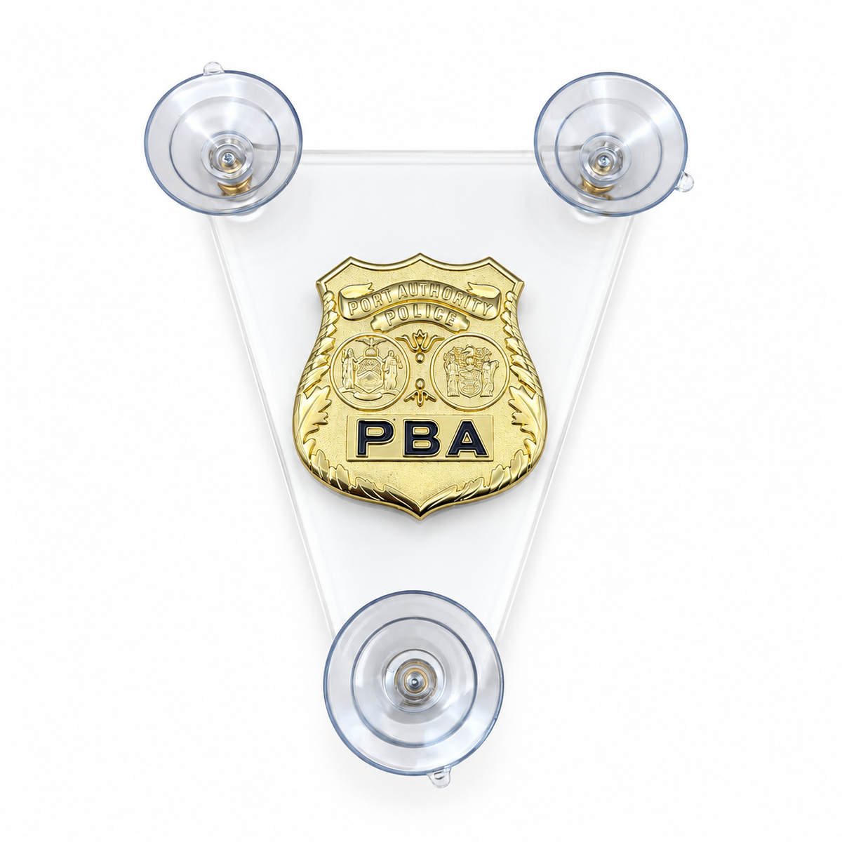 Port Authority police PBA windshield badge