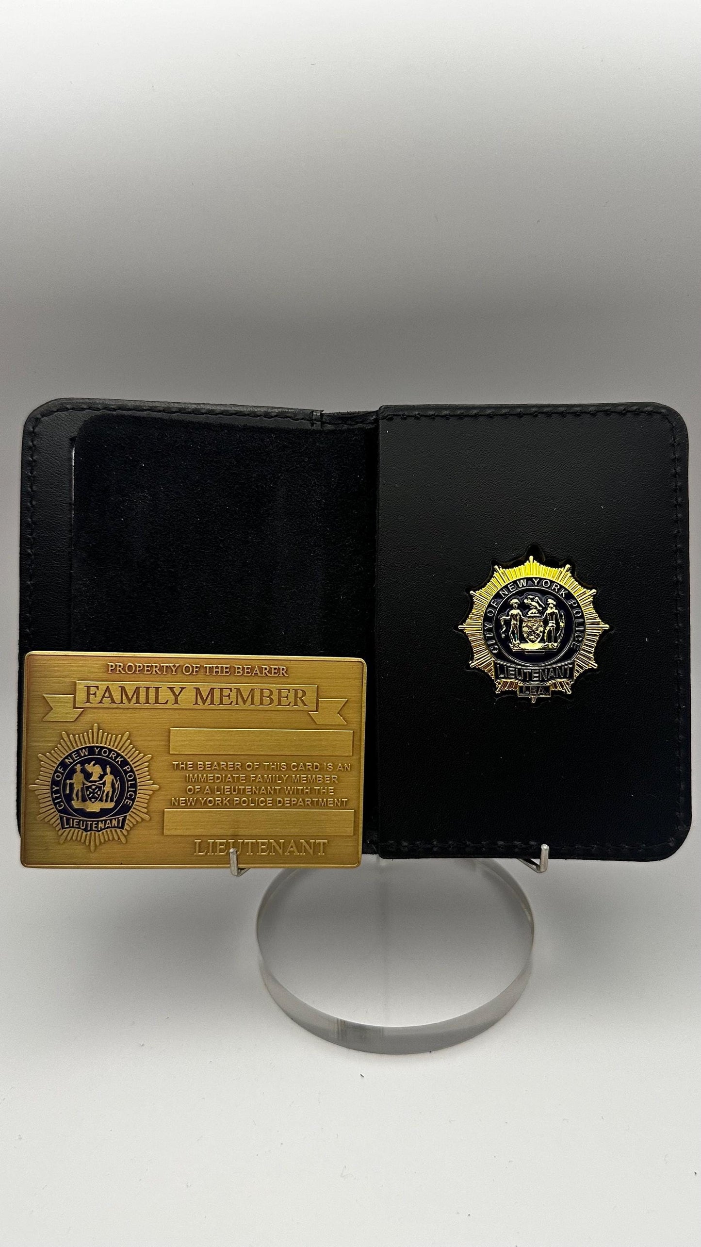 Windshield badge Lieutenant Family Member set
