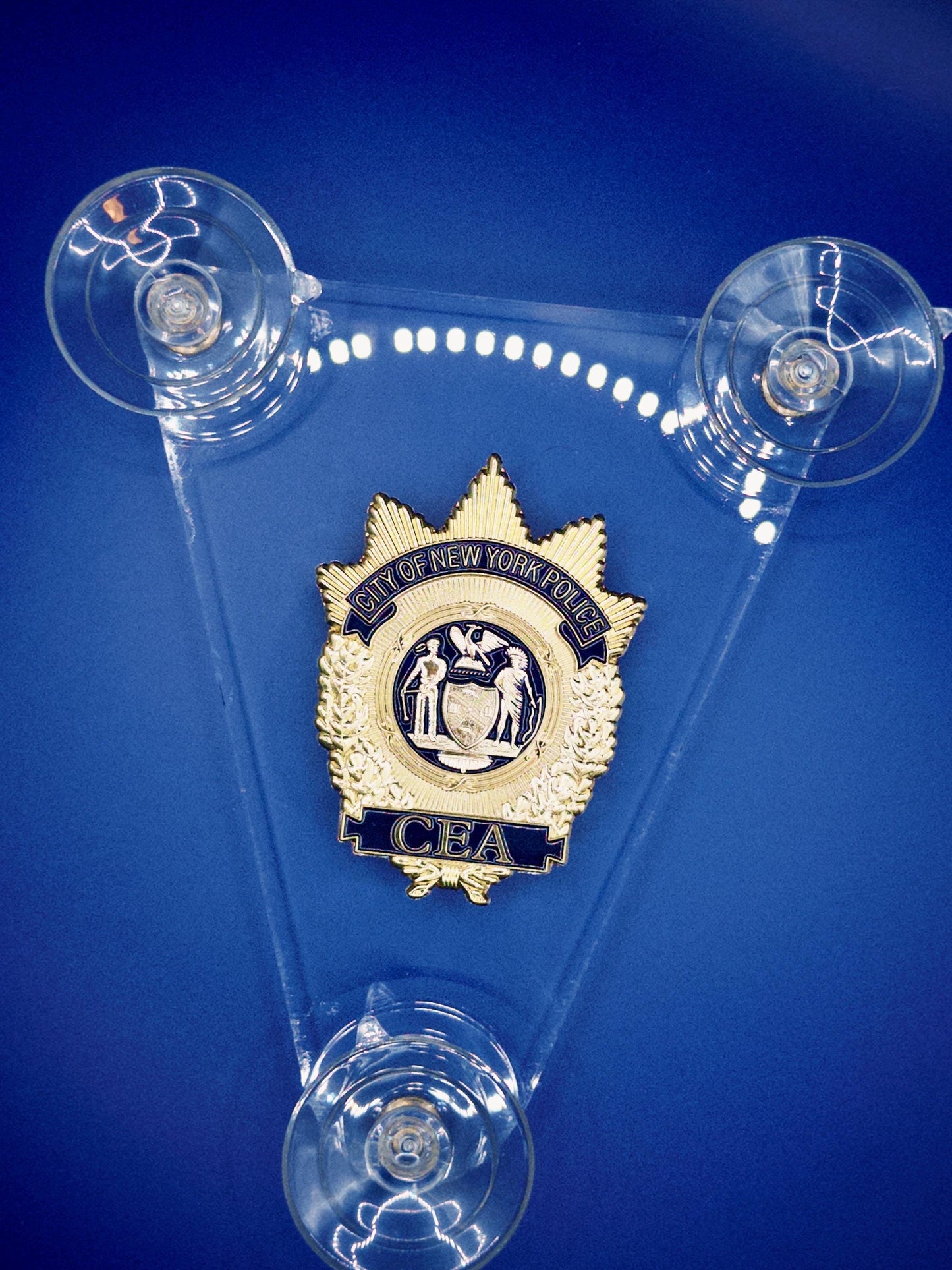 CEA windshield badge