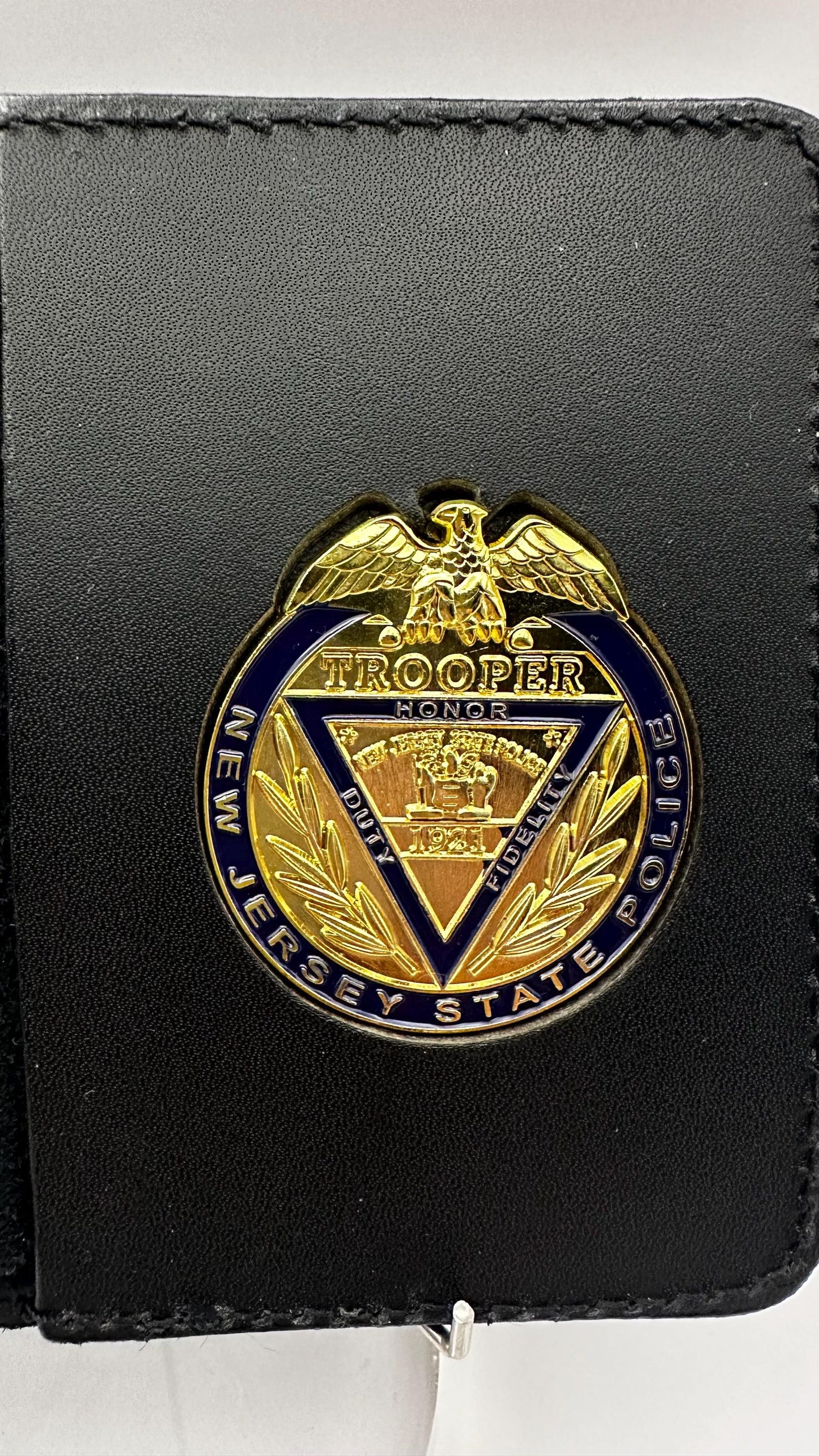 New Jersey State Police Badge Set