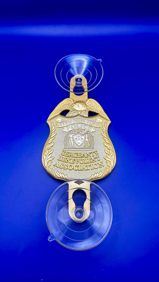 NYPD Sergeant SBA Family Member Badge Set