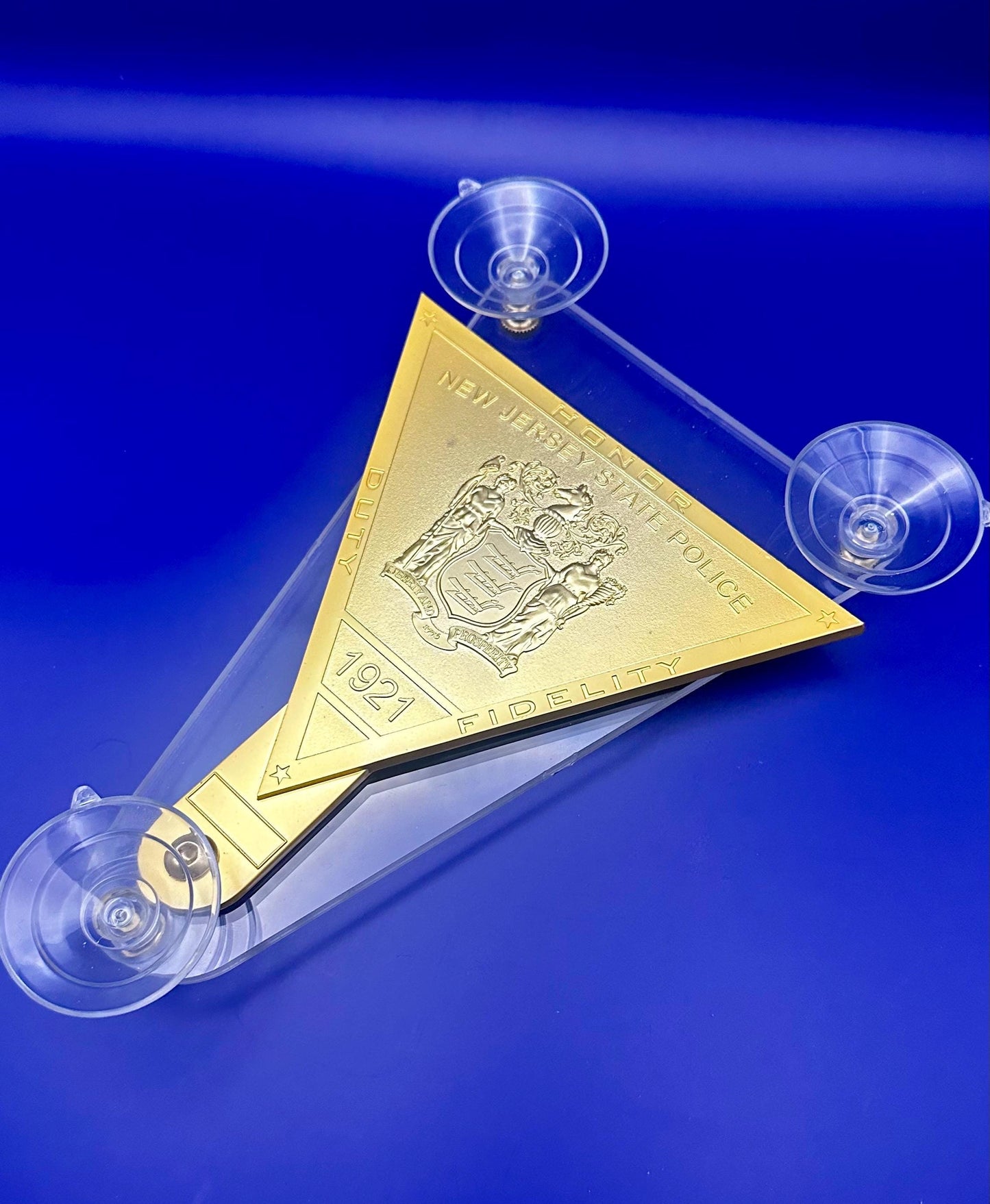 Windshield badge NJ state Police